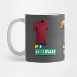 Milligan. Cleese. Everett. Mug